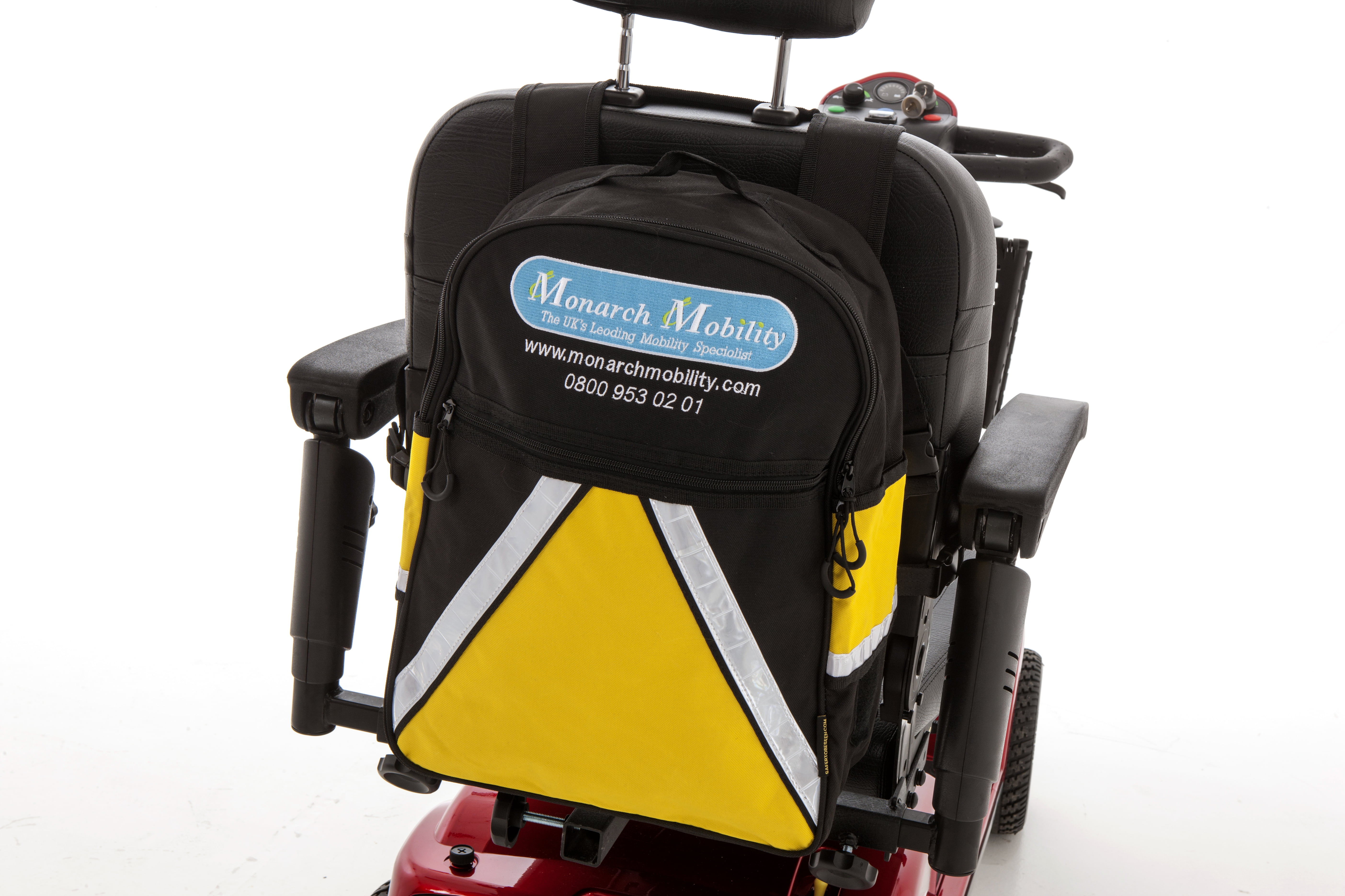 Monarch Visibag Hi-Vis Bag For Mobility Scooters – Monarch Mobility