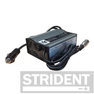Strident In Car Lithium Battery Charger for Mobility Scooters