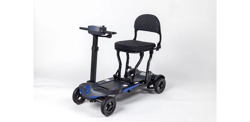 Blue supa carbon lite mobility scooter
