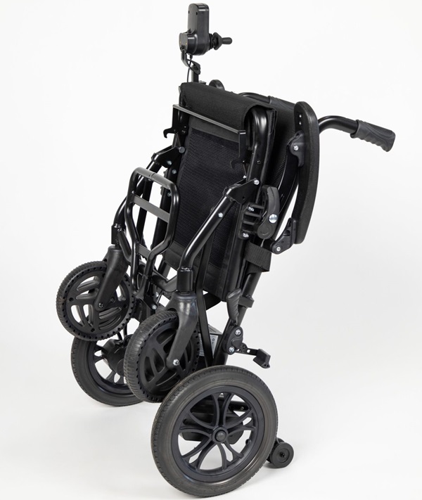 Powerchair folded up