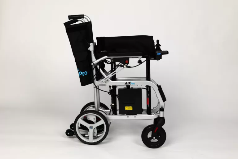Air Pro electric wheelchair - side view