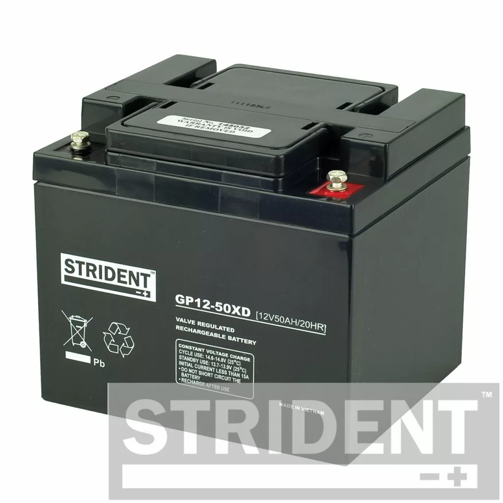 Strident™ GP12-50 Mobility Scooter Battery (Pair)