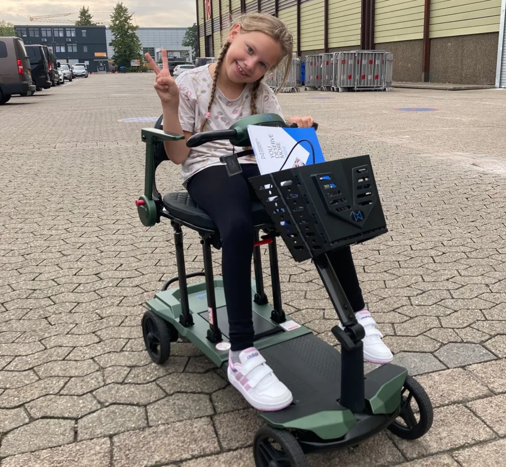 Jana on the Air Carbon Mobility Scooter